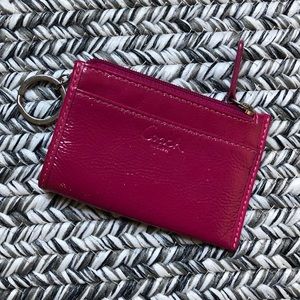 Pink COACH Coin/Card Purse